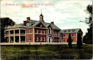 Illinois Champaign Woman's Building University Of Illinois 1908