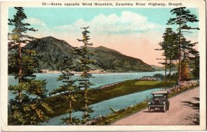 Scene Opposite Wind Mountain, Columbia River Highway OR Vintage Postcard E79