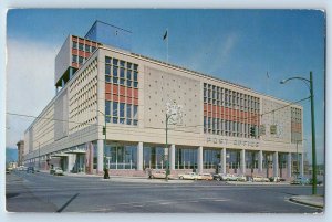 Vancouver British Columbia Canada Postcard New Post Office Building 1965