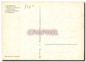 Postcard Modern Luxembourg