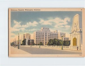 Postcard Delaware Hospital, Wilmington, Delaware 