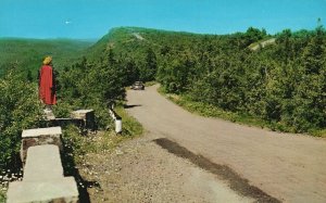 Vintage Postcard Brockway Mountain Drive In Copper Country Upper Peninsula Mich.