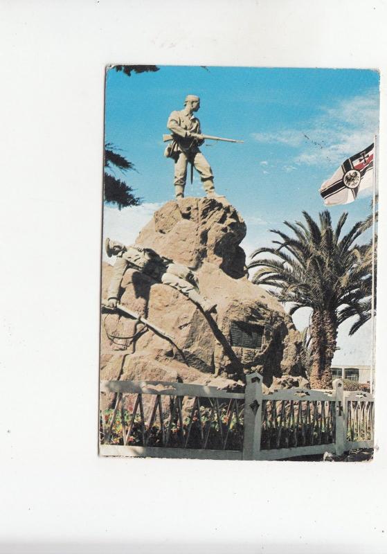 BF28135 swakopmund namibia german marine monument   front/back image