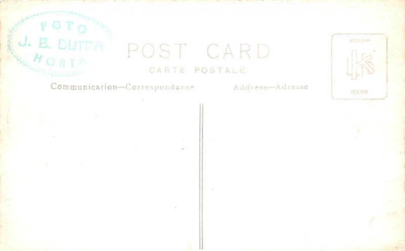 lot290 porto da horta fayal  acores real photo ship  portugal Azores