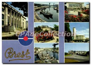 Modern Postcard Brest
