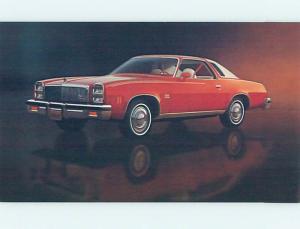 Unused 1977 car dealer postcard CHEVROLET MALIBU CLASSIC LANDAU COUPE o8245@