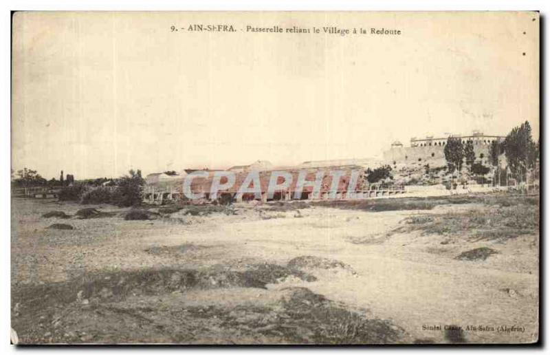 Old Postcard Ain Sefra Reliant Gateway Village has Redoubt