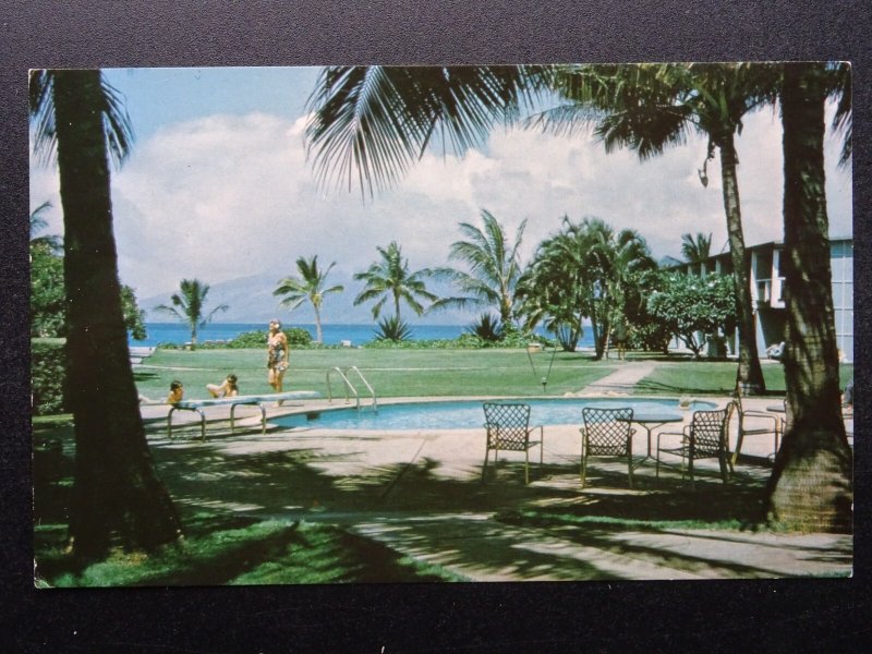 USA Hawaii Maui MAUIAN HOTEL c1970s Postcard