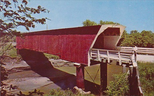 Iowa Winterset Holliwell Covered Bridge