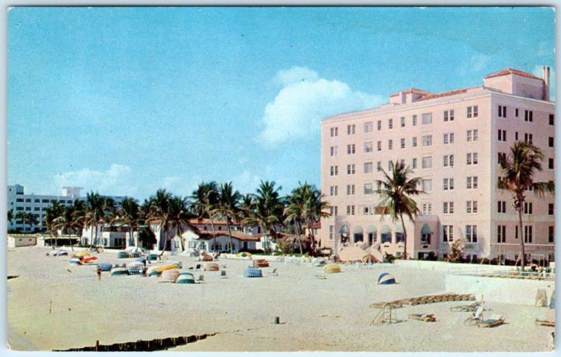 MIAMI BEACH, Florida FL   GULF STREAM HOTEL APARTMENTS  ca 1950s   Postcard