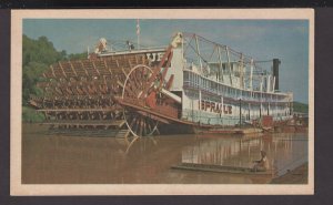 Non-Postcard Sprague Steamer built Dubuque, Iowa 1902 - Full Description Back