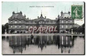 Paris Old Postcard The Luxembourg Palace