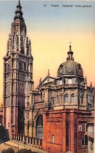 Catedral, vista general Toledo Spain Unused 