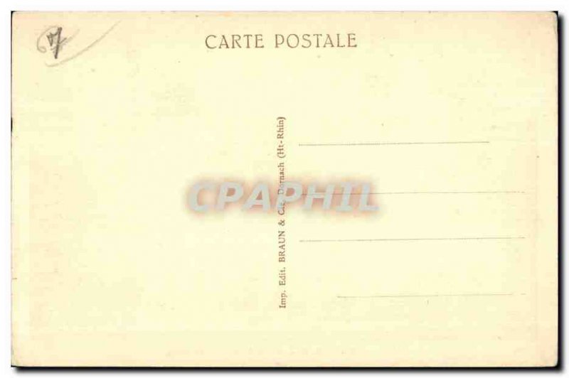 Postcard Old City Hall and court bailiwick