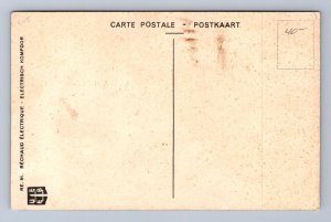 GLAMOUR WOMAN COOKING ELECTRIC ADV ARTIST SIGNED STEVENS POSTCARD (c. 1910)