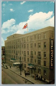 Postcard Montreal Quebec c1960s Hotel De Lasalle Now Best Western Plus
