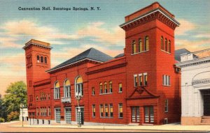 New York Saratoga Springs The Convention Hall 1949