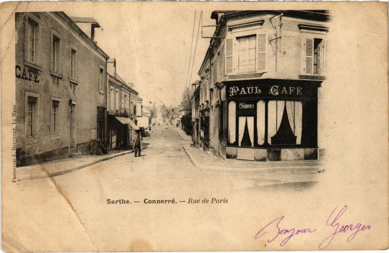 CPA CONNERRÉ - Rue de Paris (112384)