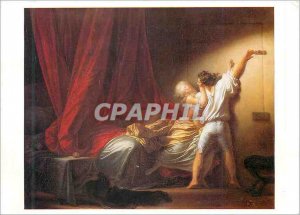 Modern Postcard Fragonard J H The lock Canvas