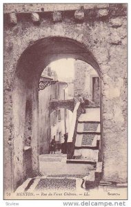 Rue Du Vieux Chateau, Menton (Alpes Maritimes), France, 1900-1910s