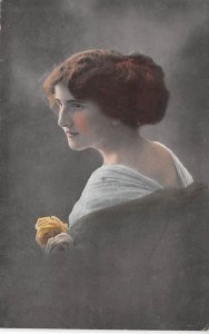 Glamour Woman Postcard