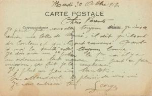 Military La France reconquise 1917 Franc Port Vintage Postcard 02.84 