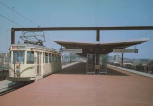 Transport Postcard-Belgium - Charleroi - Rapid Transit Station Villette RR9727