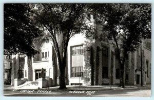 RPPC  DUBUQUE, Iowa IA ~ MASONIC TEMPLE 1947  Postcard