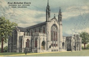 TULSA , Oklahoma , 1930-40s ; First Methodist Church