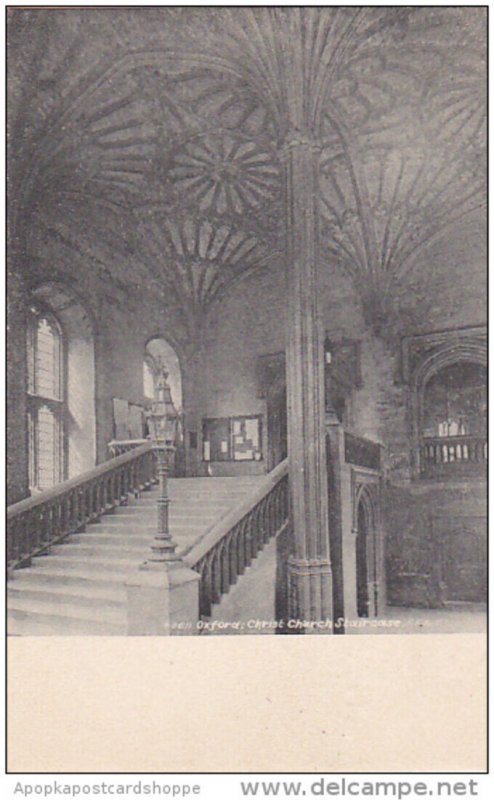 England Oxford Christ Church Staircase