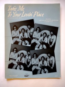 Take Me To Your Lovin Place Larry Gatlin Sheet Music 1980 Music Memorabilia
