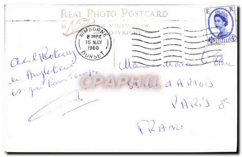 Modern Postcard Greetings from Bournemouth