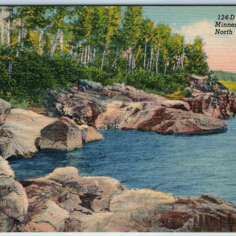 1938 Duluth - Grand Portage, MN Along North Shore Drive 145mi. US Hwy 61 PC A247