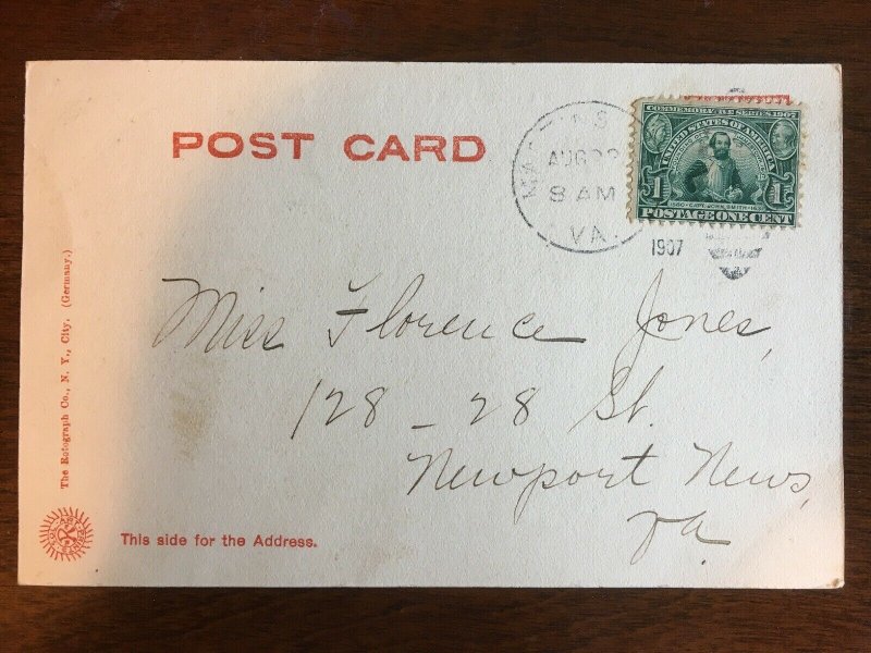 1907 Post Office, Danville, Virginia VA D9