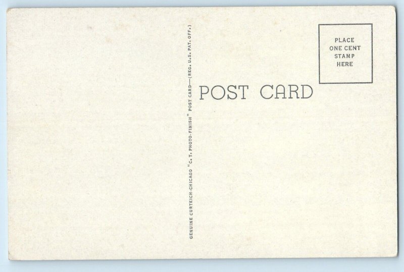 c1940 Dearborn Michigan Postcard Wright Brothers Cycle Shop Homestead Greenfield