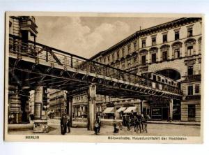 150730 GERMANY BERLIN Bulowstrasse METRO Vintage postcard
