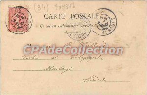 Postcard Old Mill Beziers Cordier