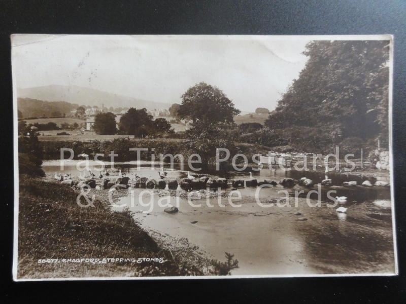 Devon: Chagford, Stepping Stones RP c1926