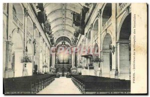 Old Postcard Paris Interior of the Chapel of Invalides