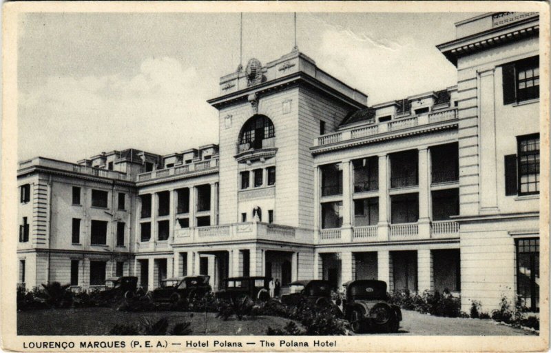 PC CPA MOZAMBIQUE / PORTUGAL, THE POLANA HOTEL, VINTAGE POSTCARD (b13399)