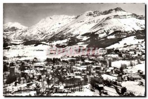 Old Postcard The Beautiful French Alps Villard de Lans general view and Corna...