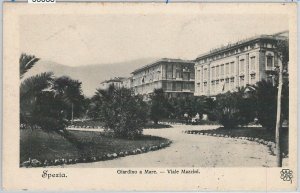 56088 -- VINTAGE POSTCARD - LA SPEZIA city: Viale MAZZINI 1907-
