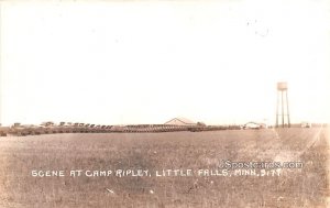 Scene at Camp Ripley in Little Falls, Minnesota