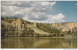 The Ramparts of the Mackenzie River, Quebec, Canada, 40-60s