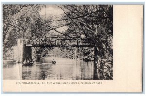 c1905 Philadelphia on the Wissahickon Creek Fairmount Park PA Postcard