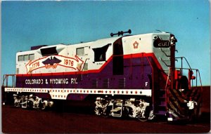Trains Colorado & Wyoming Railway Company The Patriot Locomotive Number 200