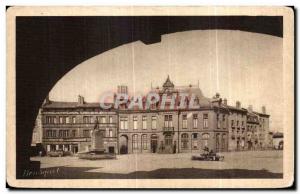 Old Postcard Saint Flour House Consular and Consular House and Post Office Post