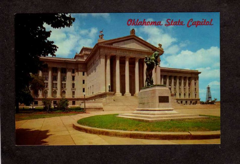 OK Oklahoma City State Capitol Oklahoma Postcard