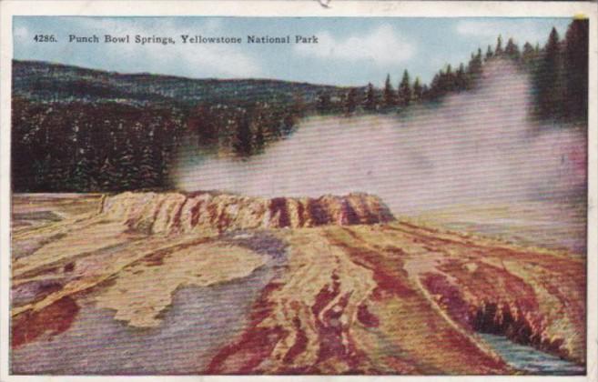 Punch Bowl Springs Yellowstone National Park