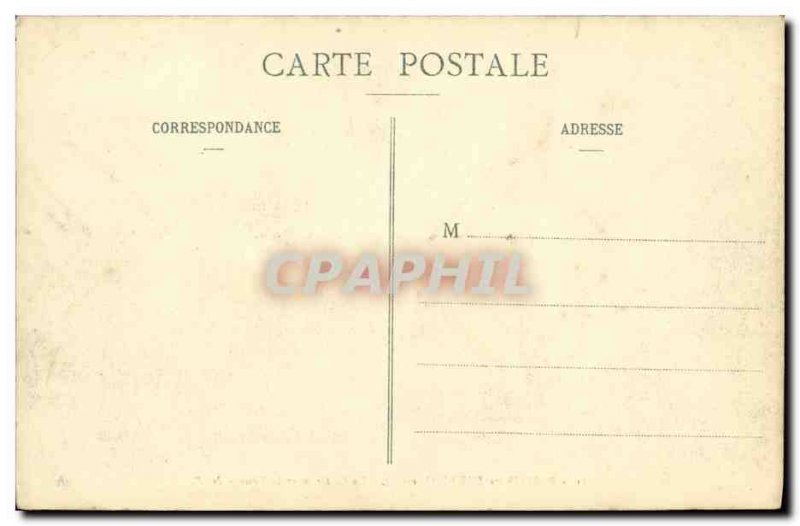 Postcard Old Tours Tours Plessis Le Chateau and Tower